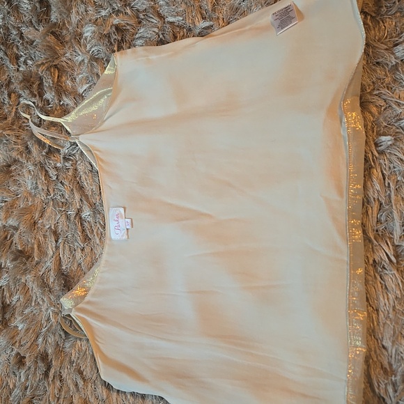 Parker silk shimmering gold camisole - Picture 12 of 13